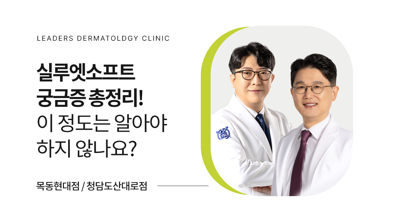 실루엣 소프트 오해와 진실 10가지!